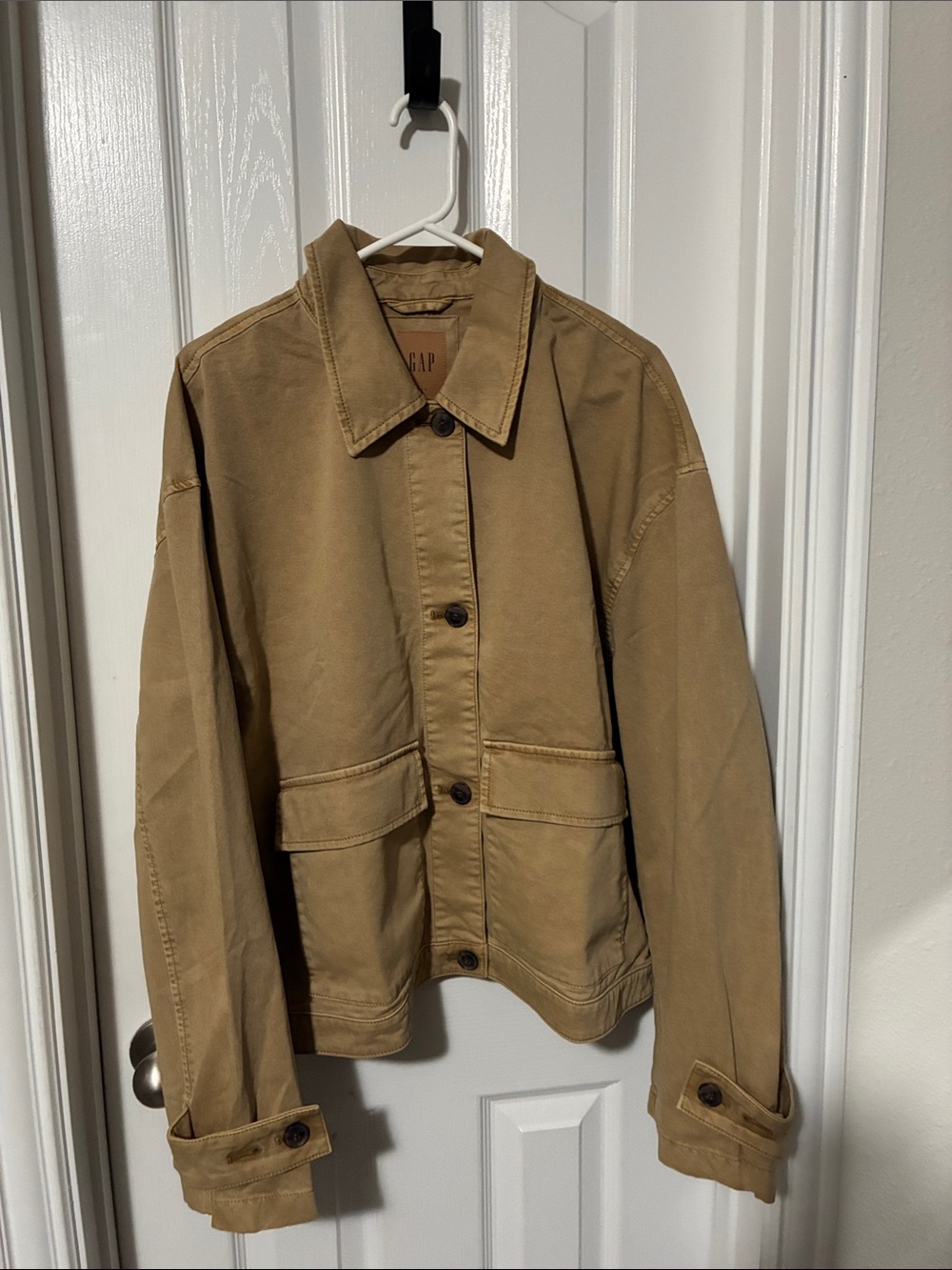 GAP Men's Khaki Workshirt Jacket